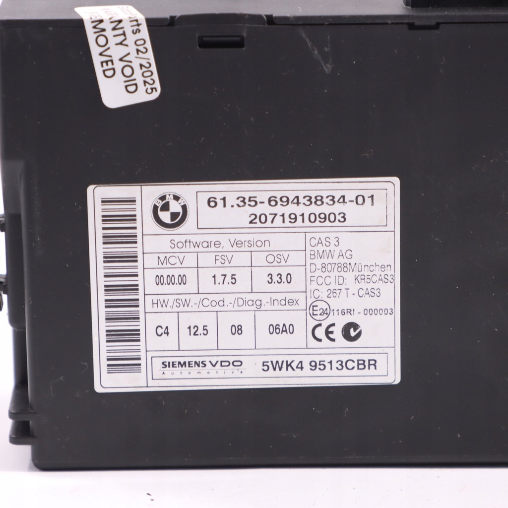BMW E81 E87 LCI E90 120I 320I N43 170HP ECU DME 7580279 Υπολογιστής κινητήρα Product image