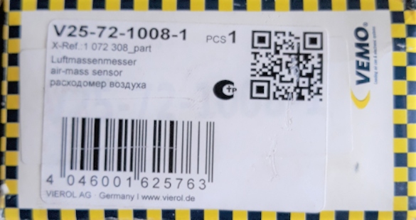 Ford Focus MK1 1.4 16V 1.6 16V MK2 1.6 1072308 98AB12B579DA Product image