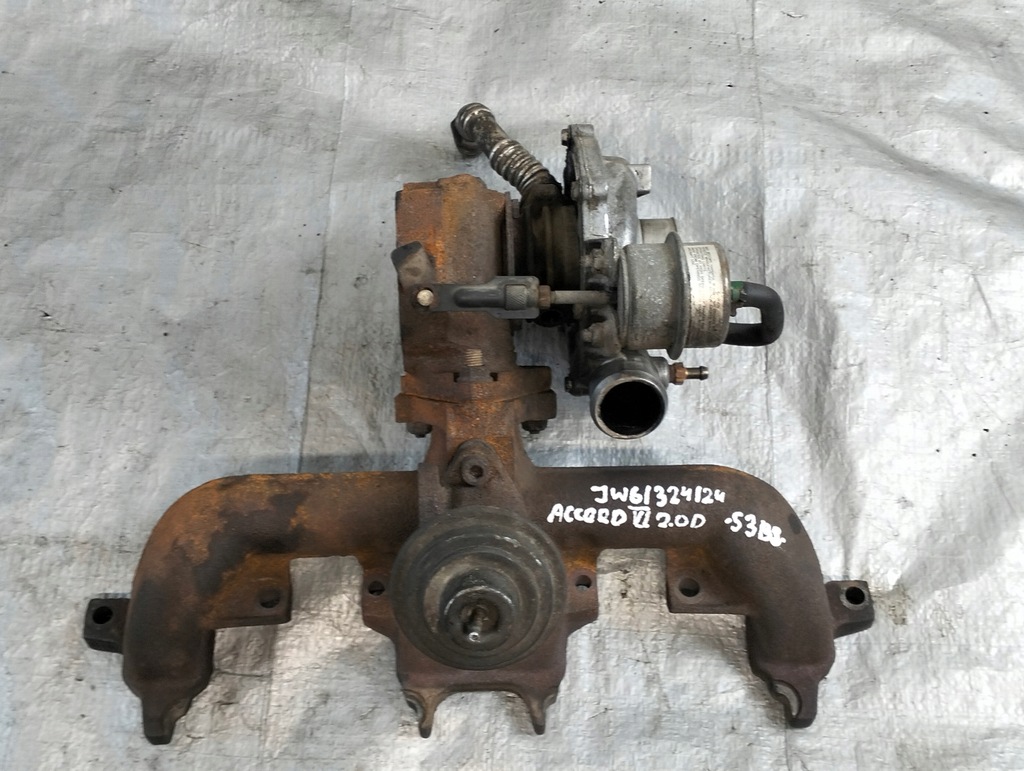 HONDA ACCORD VI 2.0D 00r ​​turbocharger GARRETT PMF 100440 GT1549 Product image