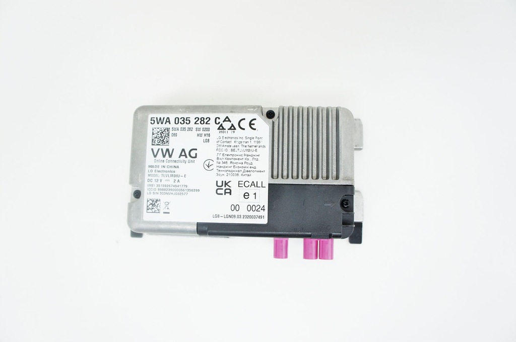 SA004 SKODA SCALA ONLINE SERVICE MODULE 5WA035282C Product image