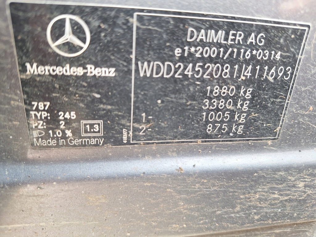 MERCEDES W245 B-CLASS 2.0 CDI 640941 W169 ΜΟΧΛΟΣ ΕΠΙΛΟΓΟΣ ΤΑΧΥΤΗΤΩΝ Product image