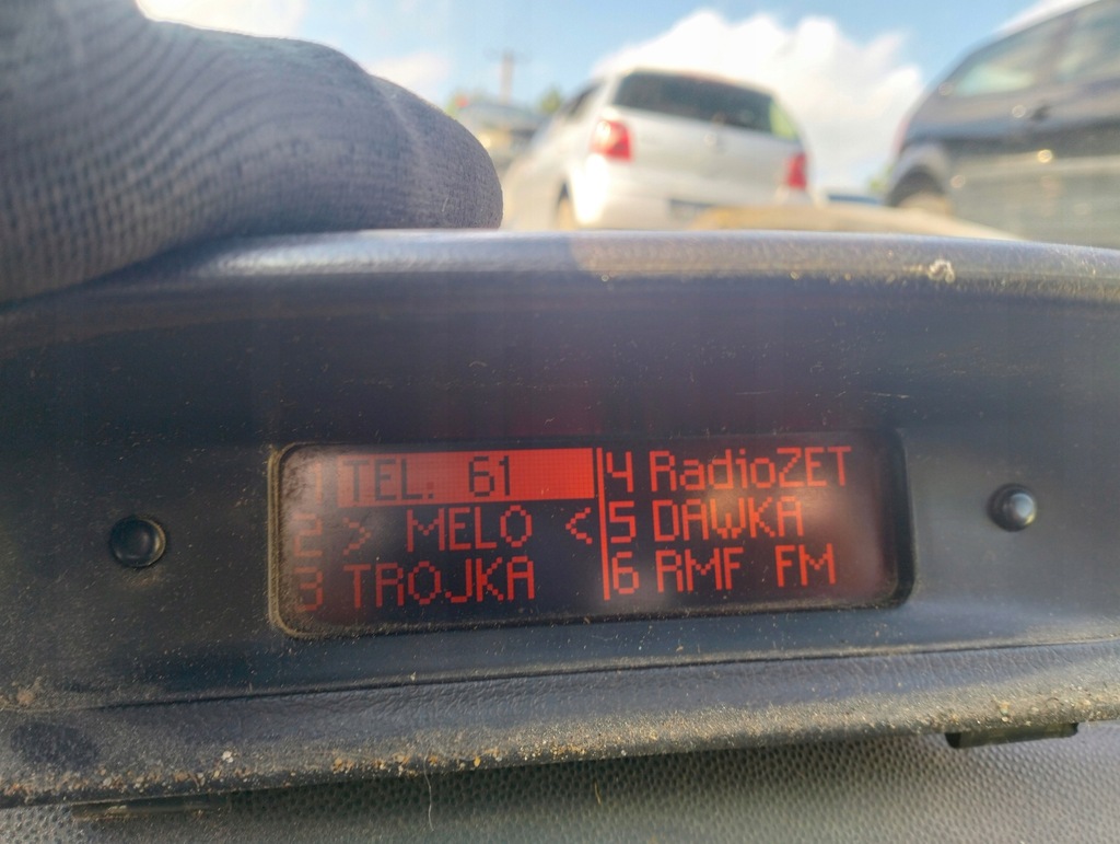 Ραδιοφωνική οθόνη Peugeot 307 9640963777 Product image