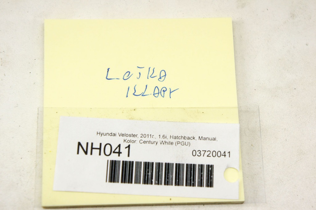 NH041 Hyundai Veloster I Aileron Flap Blend Product image