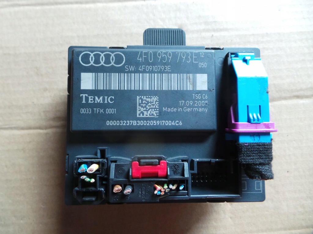 Μονάδα αριστερής μπροστινής πόρτας Audi A6 C6 4F0959793E Product image
