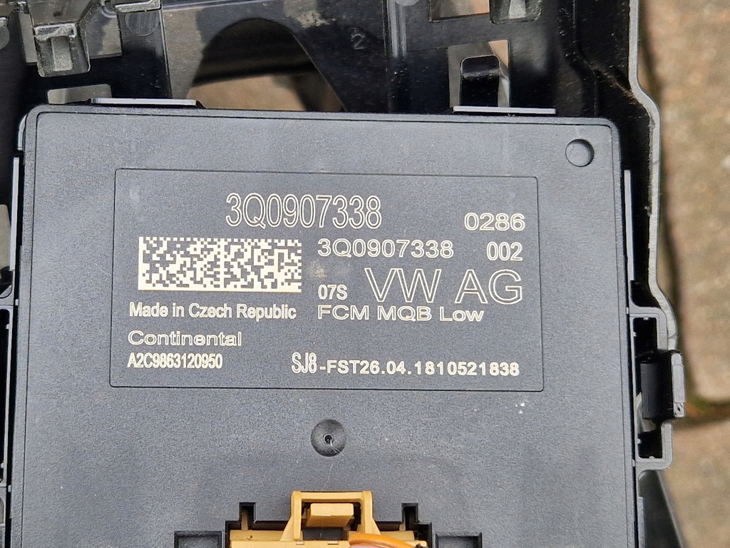 VW Audi Skoda Σετ πεντάλ φρένων 3Q0907338 Product image