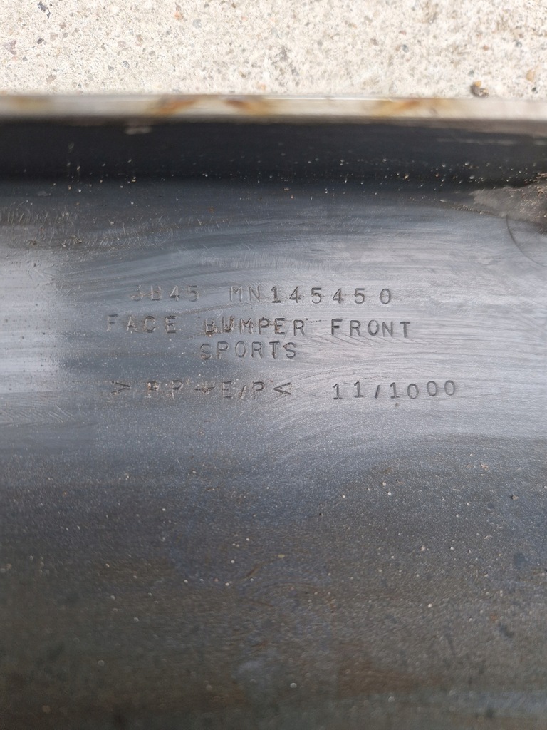 MITSUBISHI GRANDIS MN145450 ΜΠΡΟΣΤΙΝΟΣ ΠΡΟΦΥΛΑΚΤΗΡΑΣ Product image
