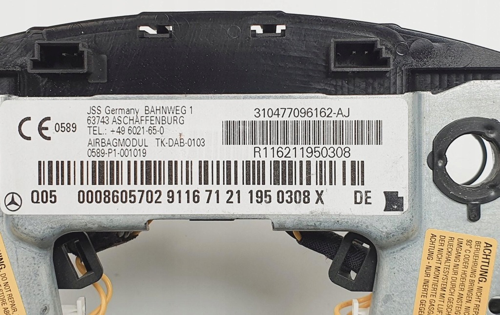 MERCEDES GLK X204 ΤΙΜΟΝΙ ΜΟΝΑΔΑ 0008605702 Product image