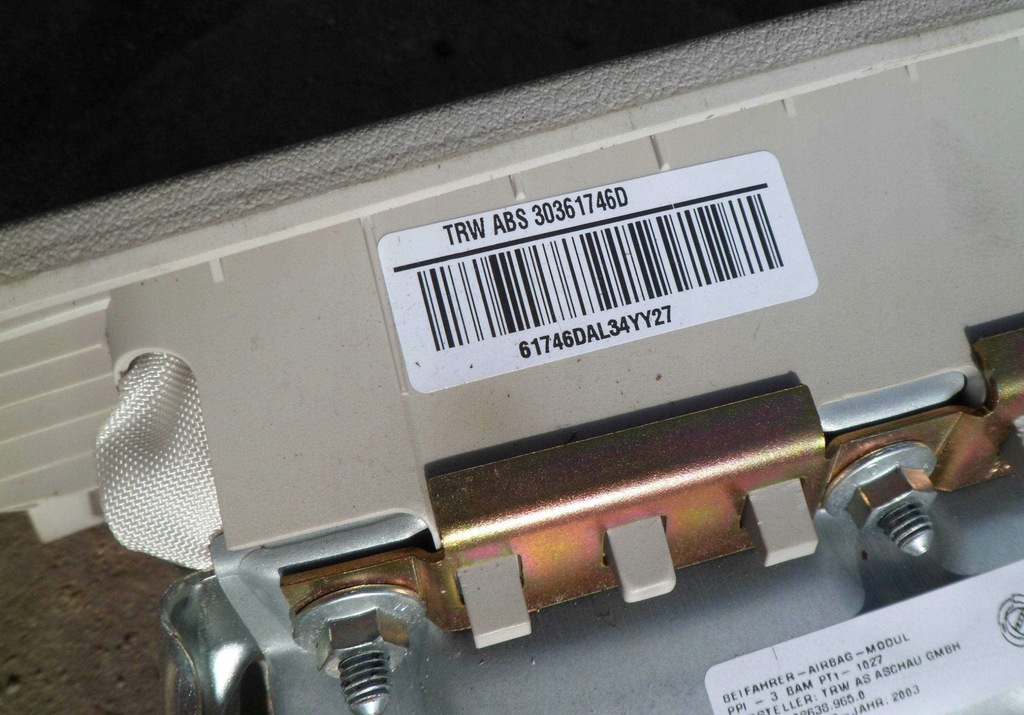 Airbag Passenger Airbag Punto 2 II 99-2010 Λευκό 735361964 Product image