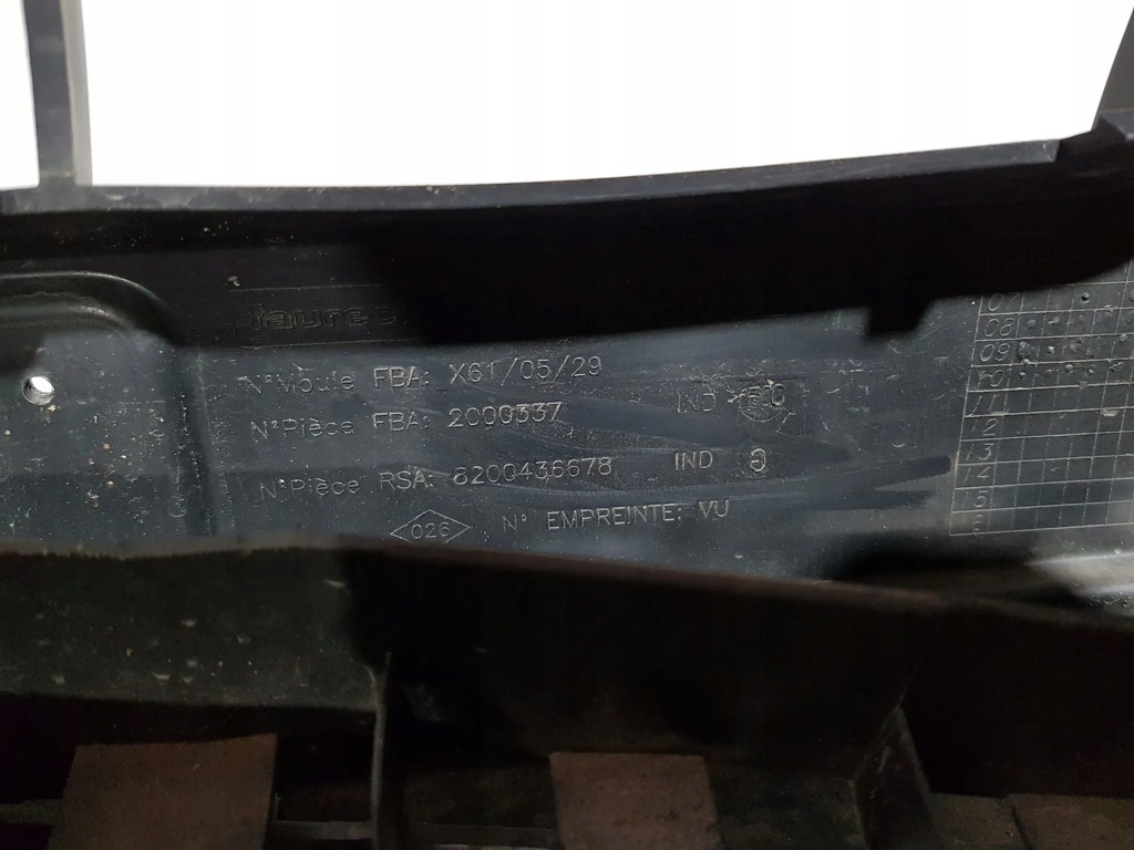 Μπροστινός προφυλακτήρας Renault Kangoo 3 III 07-13 Product image