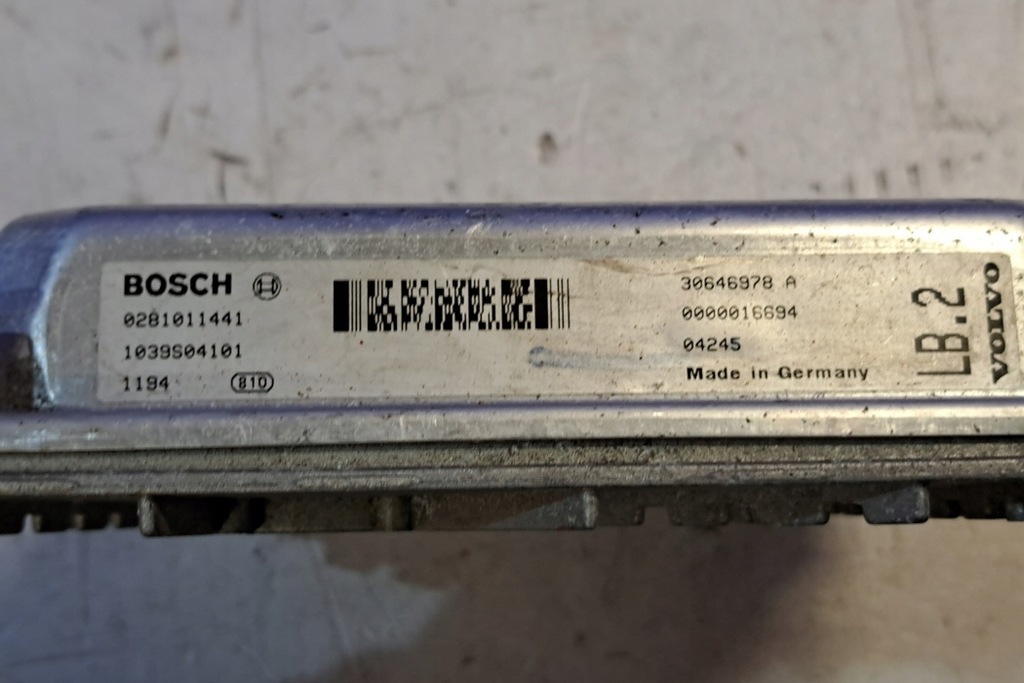 ECU Volvo S60 και 0281011441 2.4L Diesel 96kW 2005 Product image