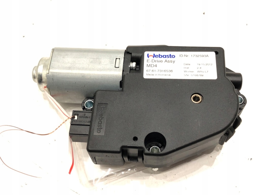 BMW F31 SUNROOF MOTOR 7316536 12-19 MOTOR Product image