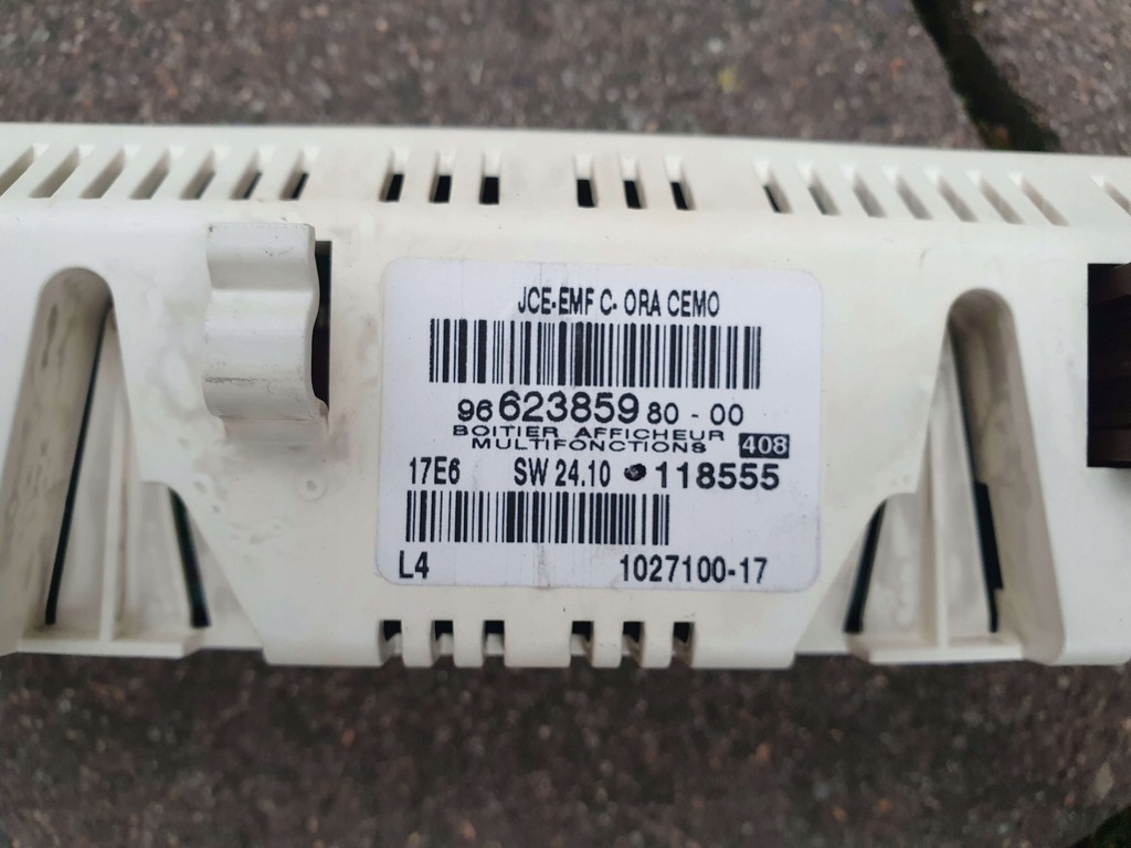 Peugeot Citroen Display 9662385980 Product image