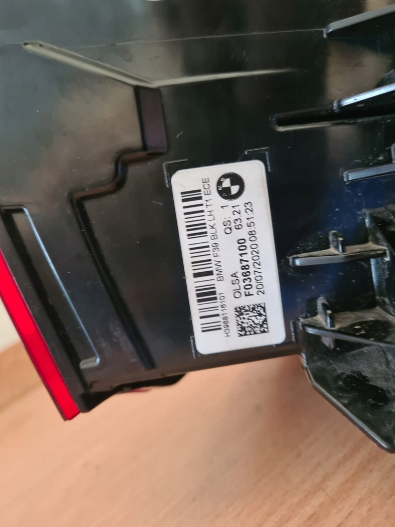 BMW X2 F39 ΠΙΣΩ ΦΩΣ ΑΡΙΣΤΕΡΟ ΜΑΥΡΟ EU 9881161 Product image