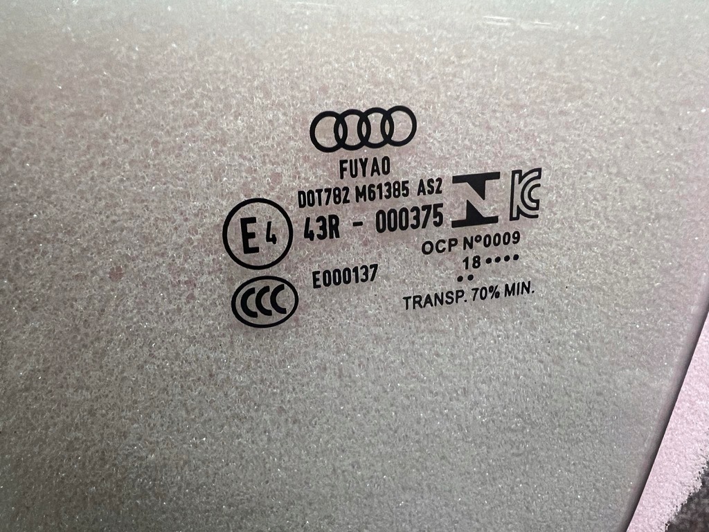 AUDI A6 S6 C8 ΠΟΡΤΑ ΠΑΡΑΘΥΡΟ ΠΙΣΩ ΑΡΙΣΤΕΡΑ 4K5845205 Product image