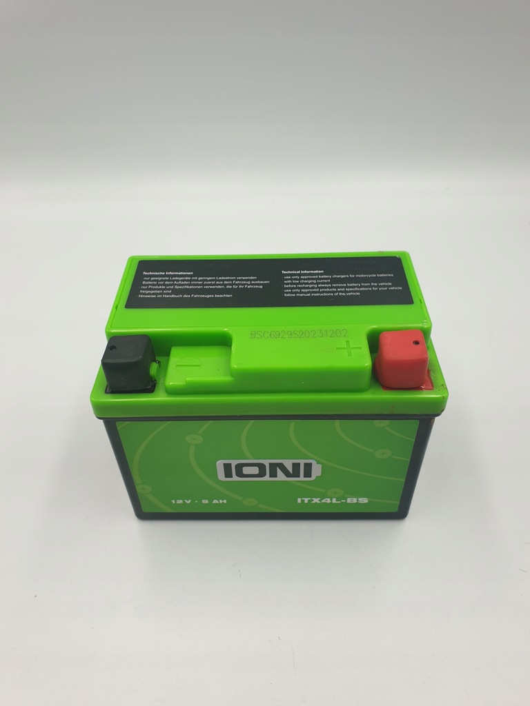 13/867B IONI ITX24HL-BS BATTERY 12 V 5 AH 123452 Product image