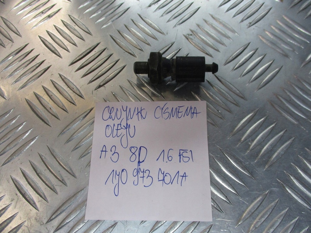 ΑΙΣΘΗΤΗΡΑΣ ΠΙΕΣΗΣ ΛΑΔΙΟΥ AUDI A3 8P 1.6 FSI 1J0973701A Product image