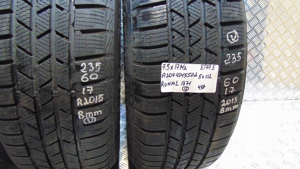 ΣΕΤ ΖΑΝΤΕΣ + ΕΛΑΣΤΙΚΑ Mercedes-Benz A2044015502 7,5" x 17" 5x112 ET 47,5 Product image