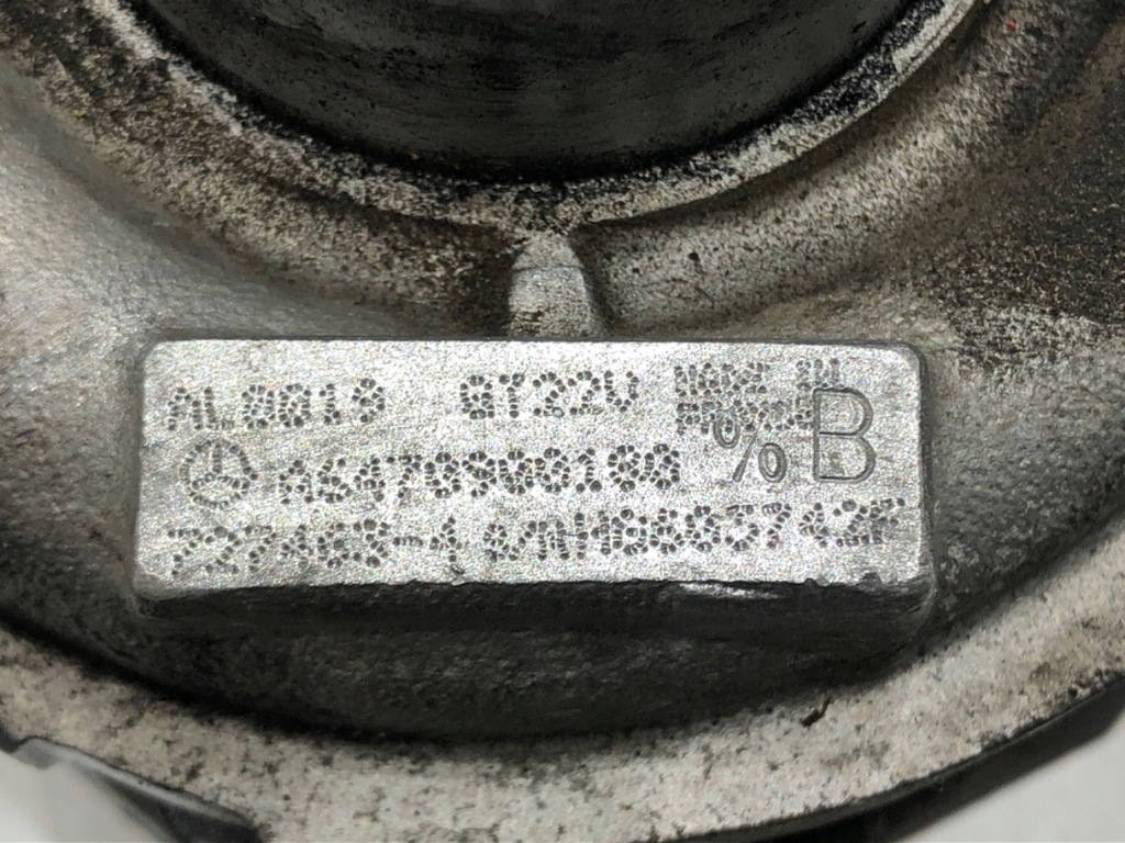 TURBOSPRĘŻARKA MERCEDES W211 A6470900180 2.7 177KM 02-09 TURBINA TURBO Product image