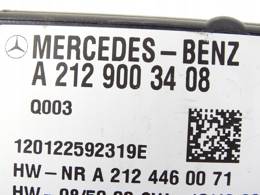 ΜΟΝΑΔΑ ΕΛΕΓΧΟΥ ΑΝΤΛΙΑΣ ΚΑΥΣΙΜΟΥ MERCEDES W212 W204 W221 A2129003408 Product image