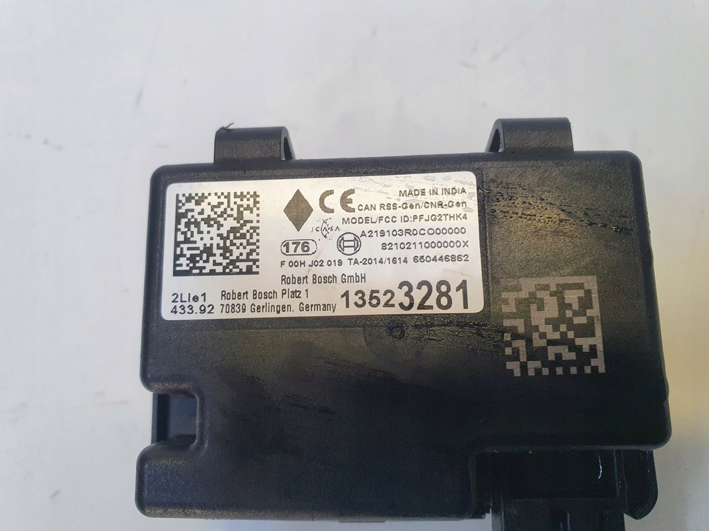 OPEL ASTRA K MODULE LOCK CONTROL 13523281 Product image