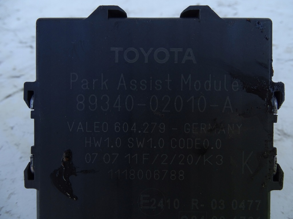 ΜΟΝΑΔΑ ΕΛΕΓΧΟΥ ΣΤΑΘΜΕΥΣΗΣ 89340-02010-a TOYOTA AURIS I E15 LIFT 1.4 D4D Product image