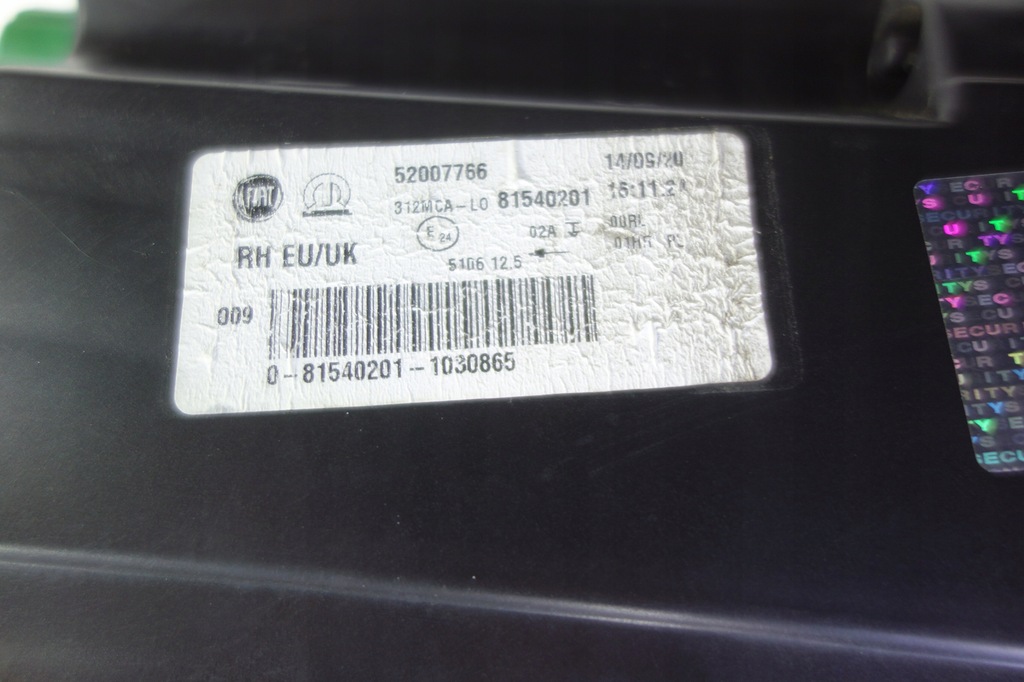 ΑΛΟΓΟΝΟ ΜΕ LED ΔΕΞΙ FIAT 500 LIFT 15-21 52007766 Product image