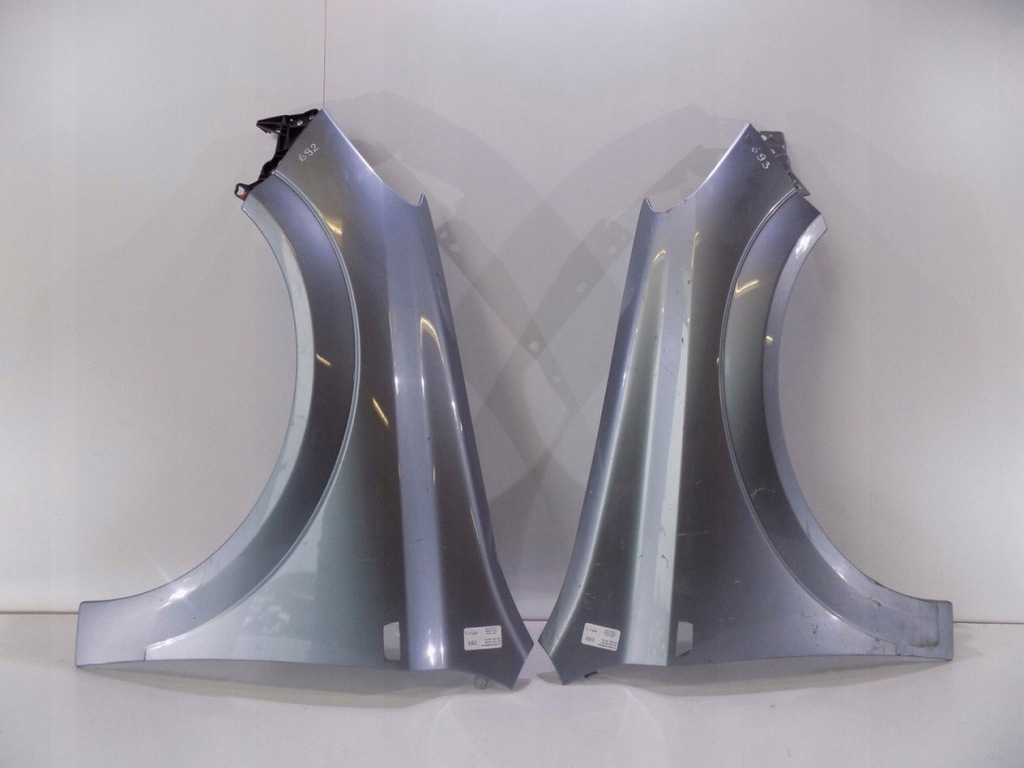 Opel Corsa C Mudguard Left Grey - 0692 Product image