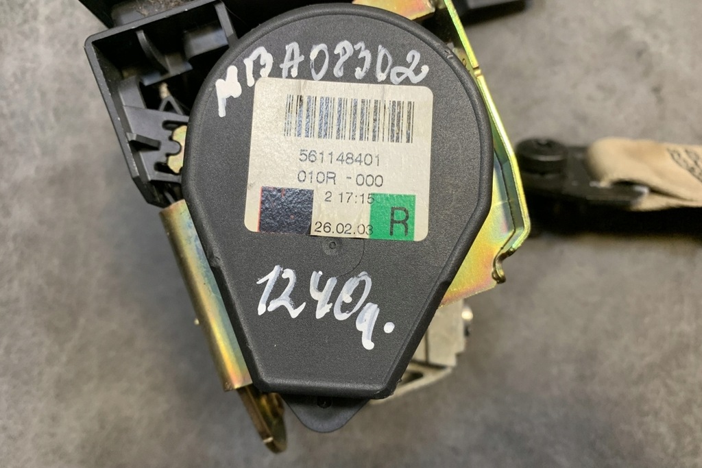 Μπροστινή ζώνη ασφαλείας Δεξιά BMW 5 (E60) 6065400 3.0L Βενζίνη 160kW Product image