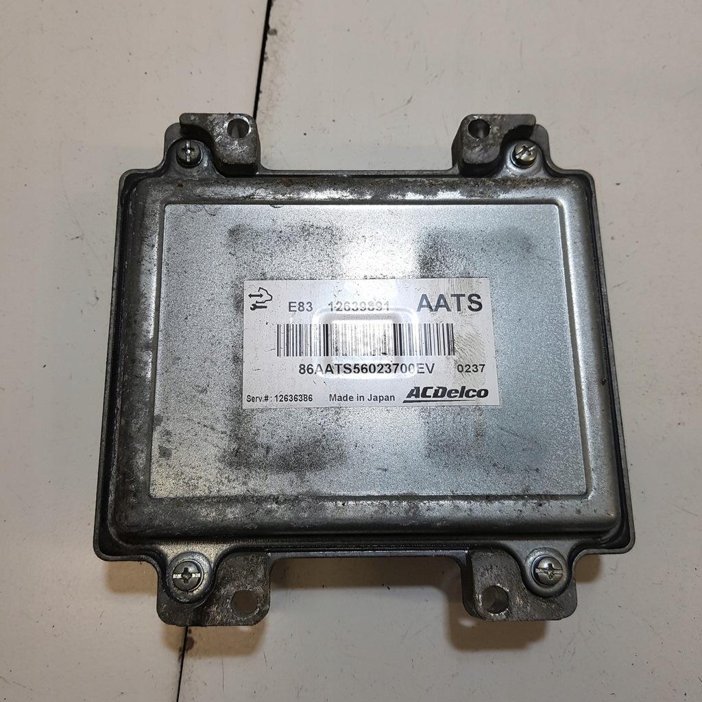 Ελεγκτής υπολογιστών κινητήρα Opel Astra J 1.4 B 2010 12636386 12639891 Product image