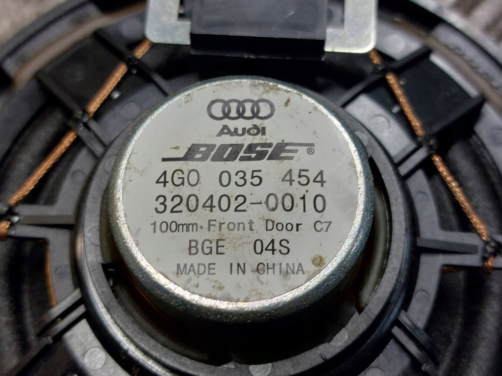 Οι ομιλητές έθεσαν Bose Audi A7 4G 4G0035223B 4G8035298A 4G9035382A Product image