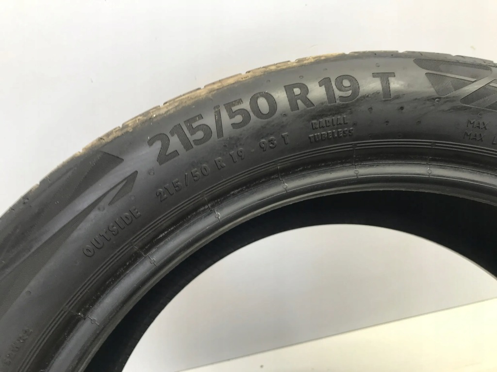 OPONA OPONY CONTINENTAL ECOCONTACT 6 215/50 R19 93T 5,5 MM 2021 Product image