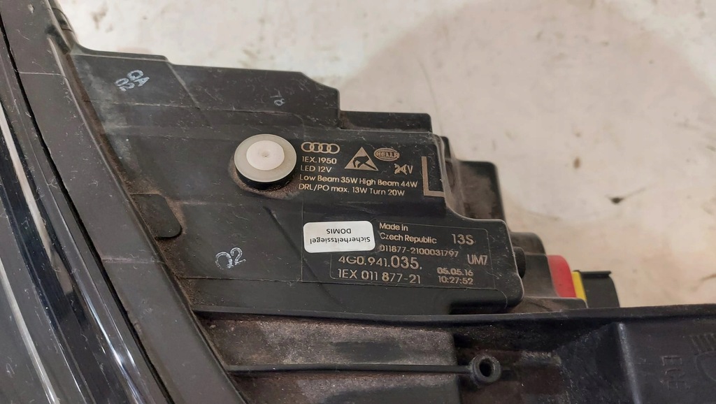 AUDI A6 4G ΜΠΡΟΣΤΙΝΟ ΦΩΤΙΣΤΙΚΟ ΑΡΙΣΤΕΡΟ LED MATRIX 4G0941035 Product image