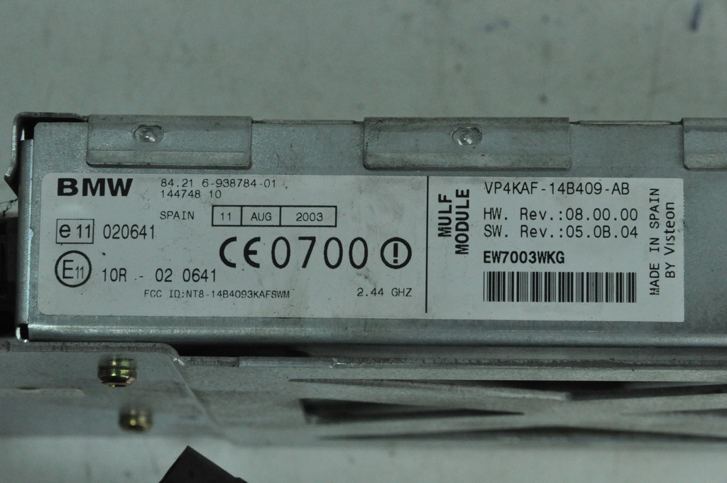 ΜΟΝΑΔΑ ΕΛΕΓΧΟΥ BMW E90 E91 E60 BLUETOOTH 6938784 Product image