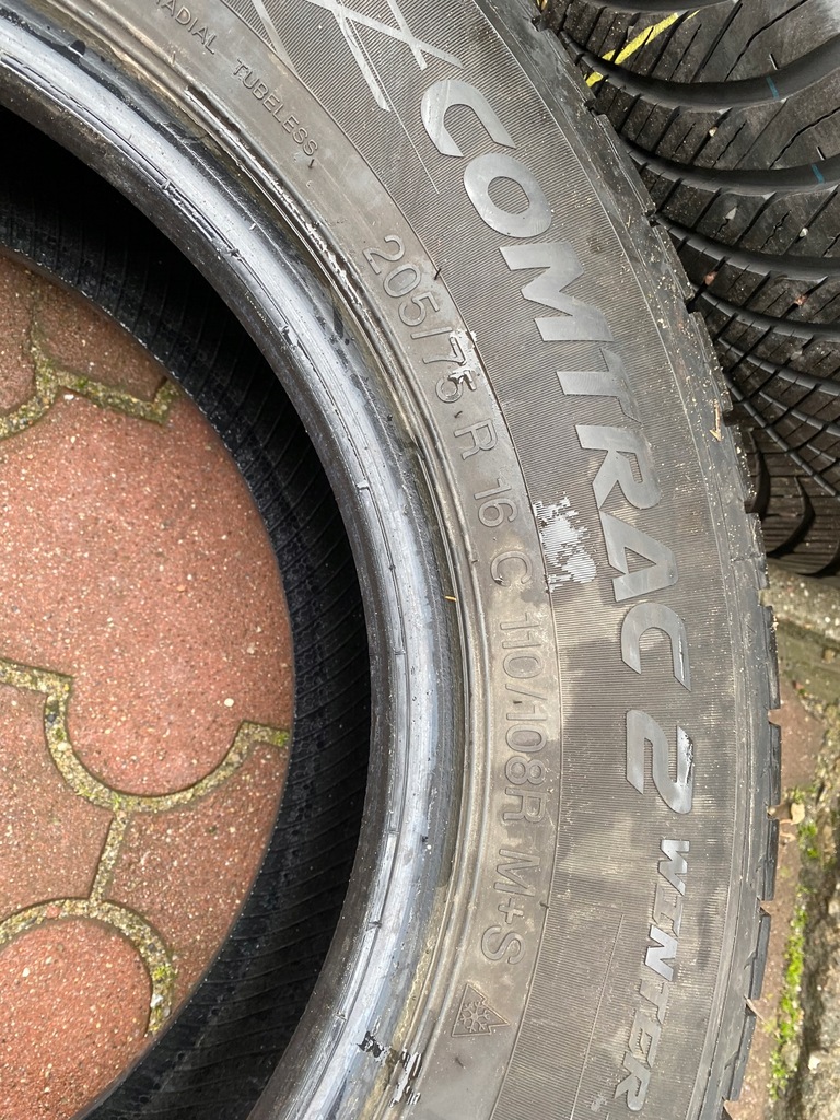2τμχ VREDESTEIN Comtrac 2 Winter 205/75/16 C 110/108R 8mm Product image