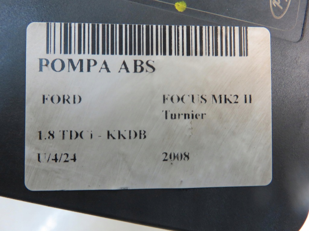 ΑΝΤΛΙΑ ABS FORD FOCUS MK2 100960012723 28560004033 8M512C405AA Product image