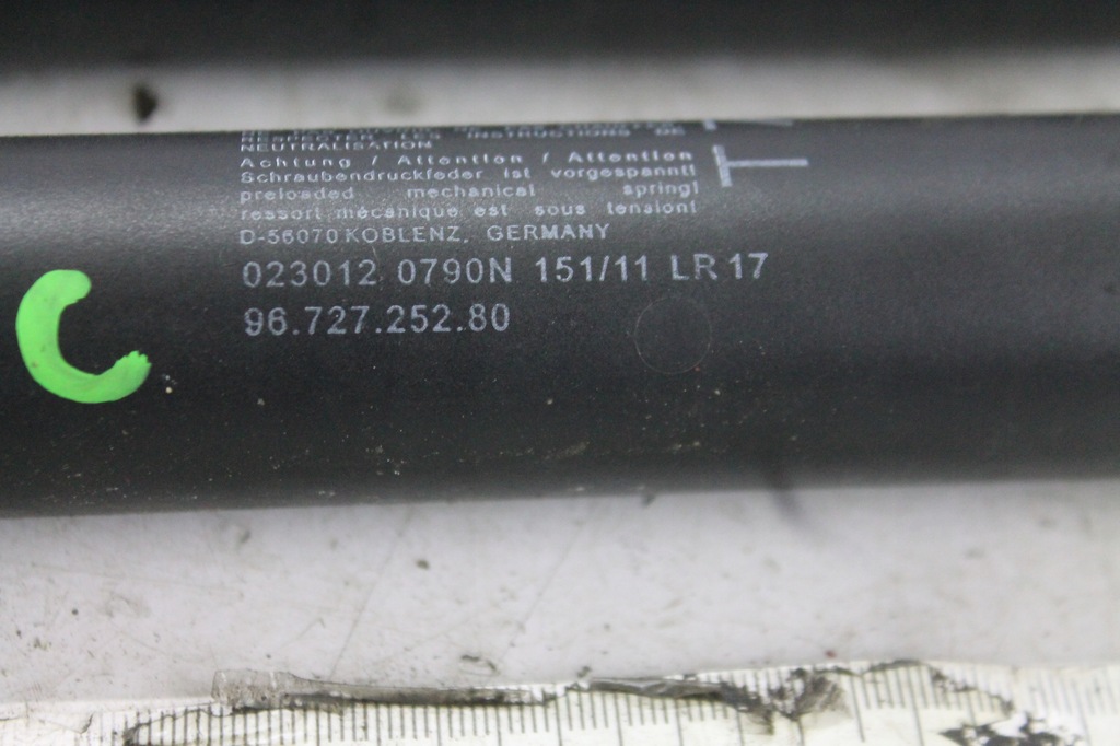 FLAP TELESCOPIC ACTUATOR 9672725280 308 T7 CC 11-13 Product image