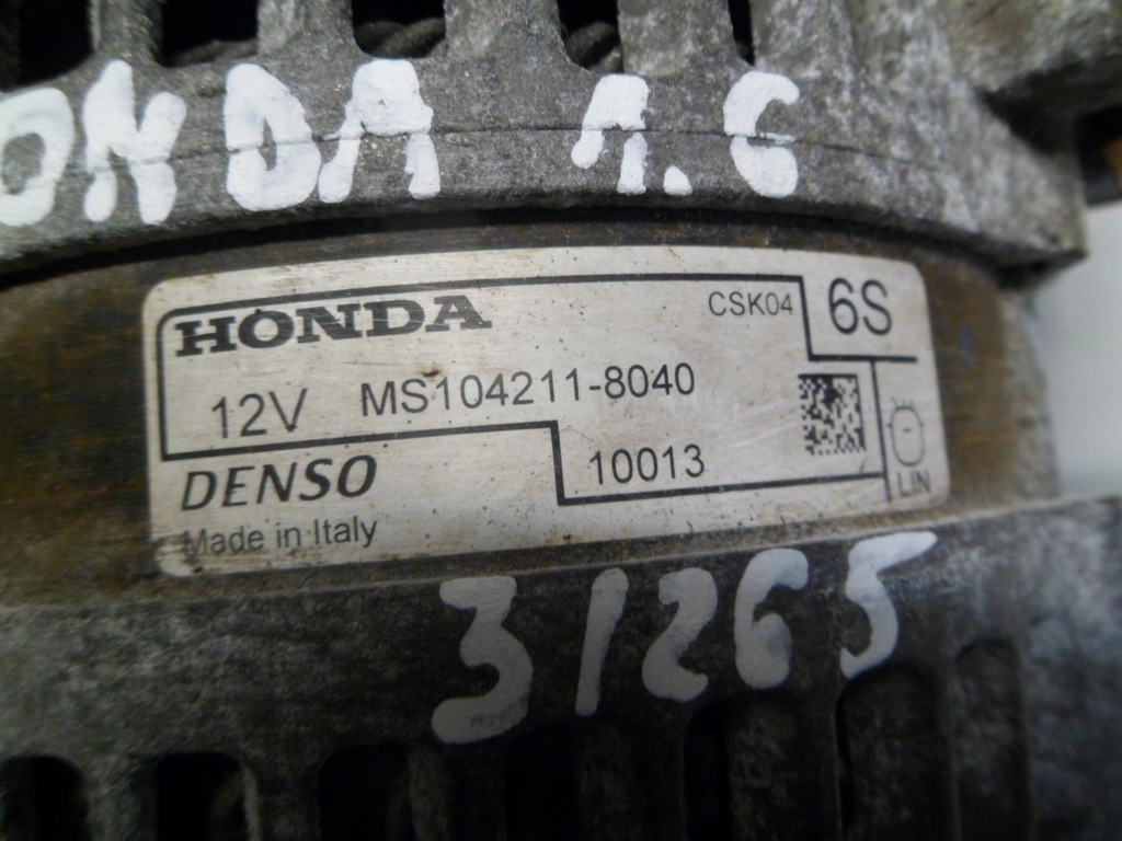 HONDA CIVIC IX 1.6 I-DTEC ΕΝΑΛΛΑΚΤΗΣ 104211-8040 Product image