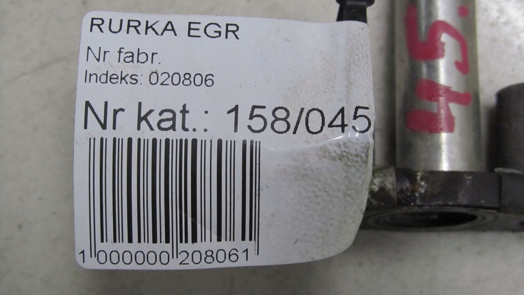 NISSAN QASHQAI J11 1.2 TURBINE OIL TUBE 13-17 45 Product image