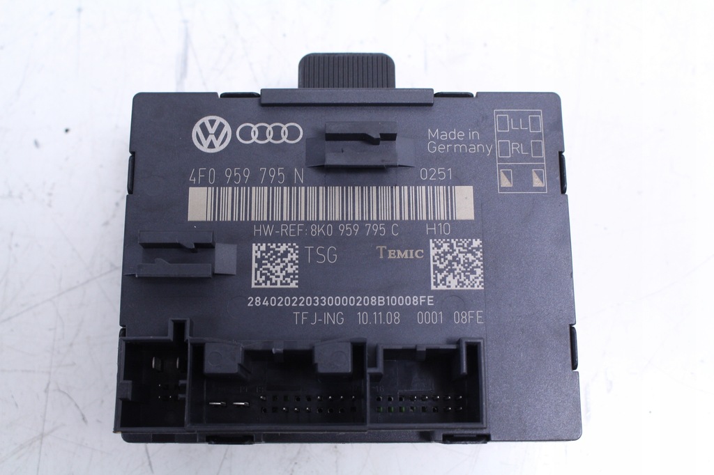 ΜΟΝΑΔΑ ΕΛΕΓΧΟΥ ΠΟΡΤΑΣ AUDI A4 B8 08 Product image