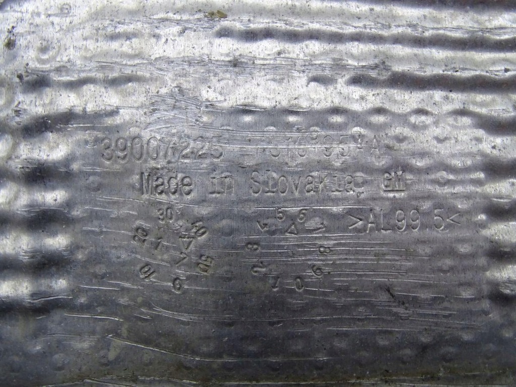 OPEL ASTRA K 15-22 Σιγαστήρα ΕΞΑΤΜΙΣΗΣ HEAT SHIELD 39007225 Product image
