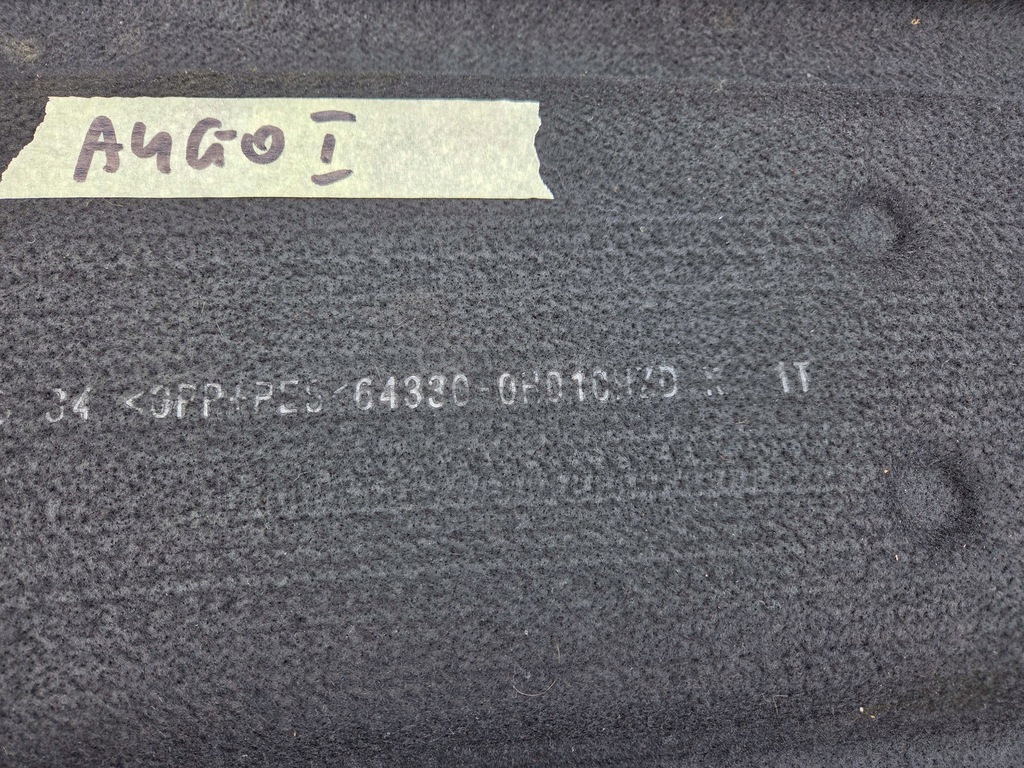 Toyota Aygo και Trunk Shelf 64330-0H010 05-2014 Product image