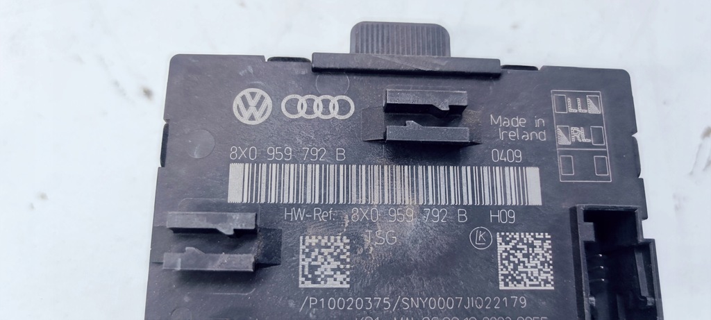 ΜΟΝΑΔΑ ΕΛΕΓΧΟΥ ΠΟΡΤΑΣ AUDI A1 8X Q3 8U 8X0959792B Product image