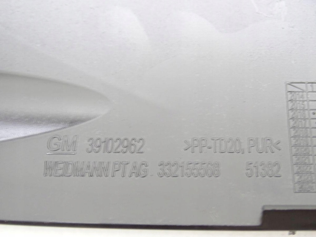 OPEL ASTRA K 15-22 ΕΙΣΑΓΩΓΗ ΑΕΡΑ ΤΟΥ ΑΕΡΟΘΕΡΜΟΣΥΝΤΗ 39102962 332155568 Product image