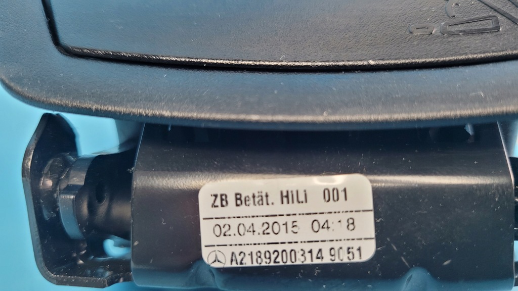 MERCEDES W218 CLS 350 LOCK ΚΛΕΙΔΑΡΙΑ ΛΑΒΗ ΚΑΘΙΣΜΑΤΟΣ ΑΡΙΣΤΕΡΑ A2189200072 Product image