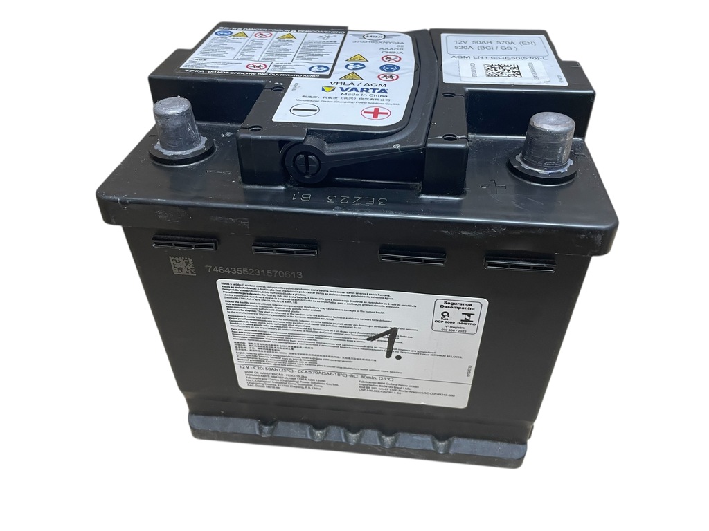 AGM Start-STOP 12V 50AH 570A MINI 2023 Product image