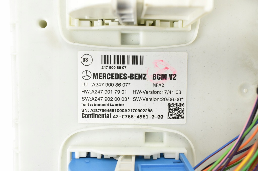 BCM Mercedes-Benz W177 V177 x247 H247 C118 X118 Product image