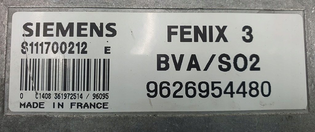 ΜΟΝΑΔΑ ΕΛΕΓΧΟΣ ECU CITROEN XM II 3.0 V6 Product image