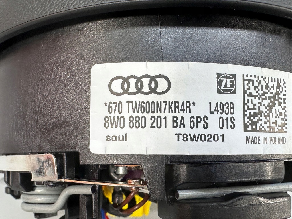 Audi A4 B9 Ανυψώστε A5 F5 8W Αερόθνος αερόσακας 8W0880201BA Product image