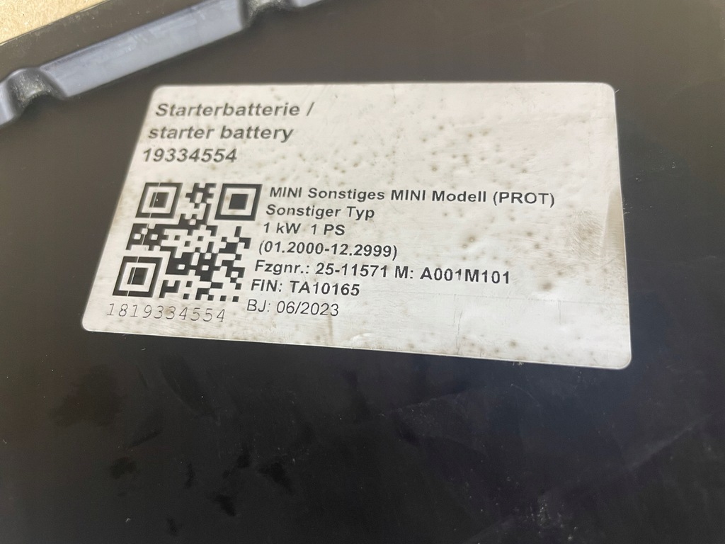 AGM Start-STOP 12V 50AH 570A MINI 2023 Product image