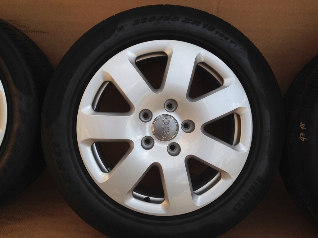 AUDI Q7 4L0 ORIGINAL WHEELS 235 60 18 ΚΑΛΟΚΑΙΡΙΝΑ ΕΛΑΣΤΙΚΑ Product image